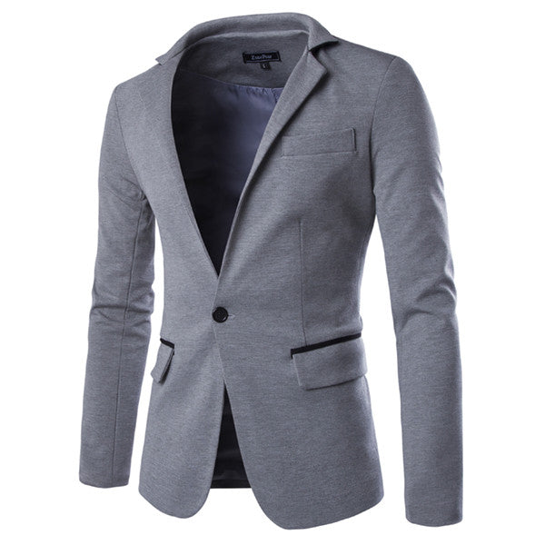 Men Suit Business Formal Men Fashion Blazer Single Button M-2XL Slim Fit Suit Blazer Brand Design Male Casual Suit Jacket 9010