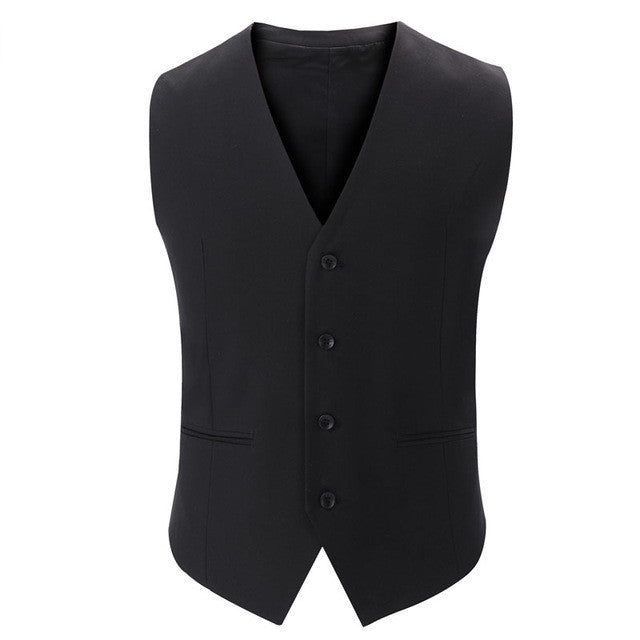 HEE GRAND 2017 New Chaleco Hombre Fashion Plus Size Slim Fit  Sleeveless Cotton Waistcoat Suit Vest Male Formal Suit Vest MWB221