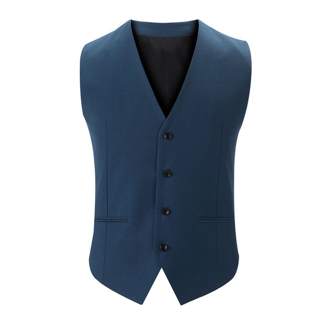 HEE GRAND 2017 New Chaleco Hombre Fashion Plus Size Slim Fit  Sleeveless Cotton Waistcoat Suit Vest Male Formal Suit Vest MWB221