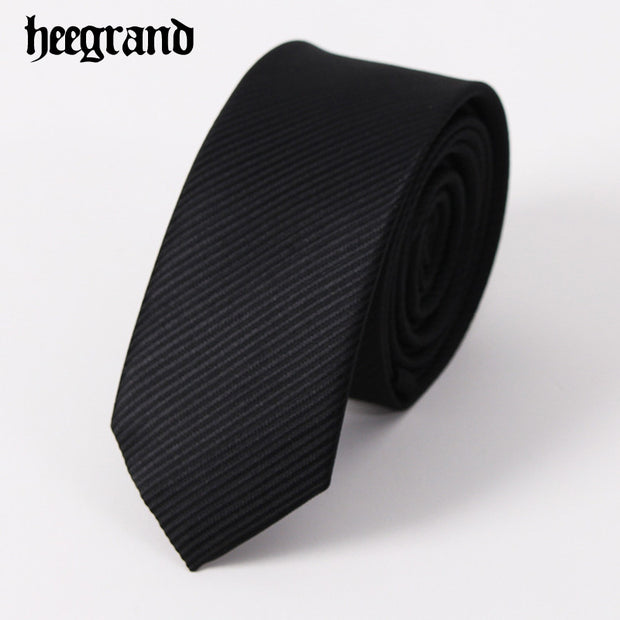 HEE GRAND 2017 Necktie Gentleman Ties Men Wedding Party Formal Striped Gravata Slim Arrow Tie Corbatas PLD057