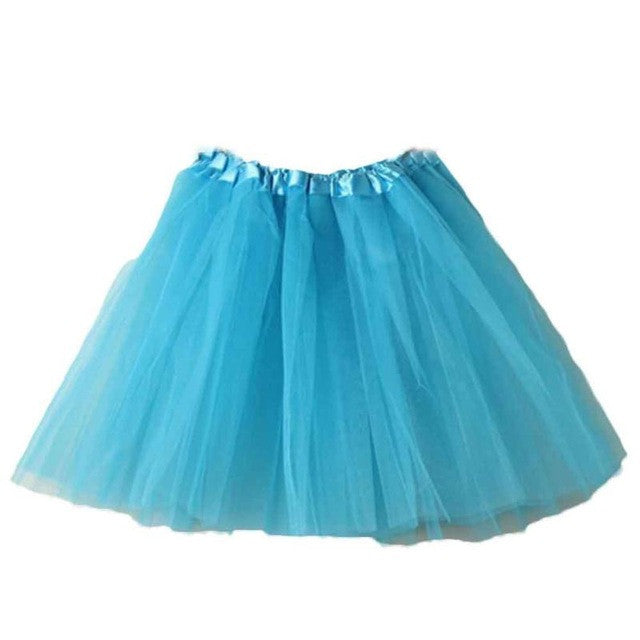 Tulle skirt Women New Arrival Feminina Ballet Tutu Layered Organza Lace Mini Skirt multiple Colour Womens skirt #LYW