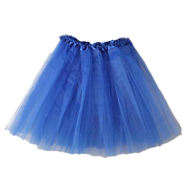 Tulle skirt Women New Arrival Feminina Ballet Tutu Layered Organza Lace Mini Skirt multiple Colour Womens skirt #LYW