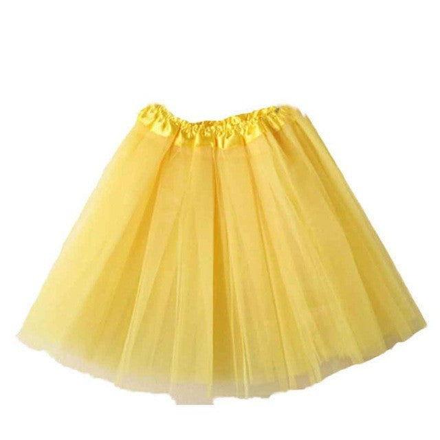 Tulle skirt Women New Arrival Feminina Ballet Tutu Layered Organza Lace Mini Skirt multiple Colour Womens skirt #LYW