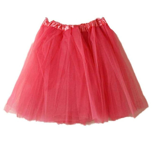 Tulle skirt Women New Arrival Feminina Ballet Tutu Layered Organza Lace Mini Skirt multiple Colour Womens skirt #LYW