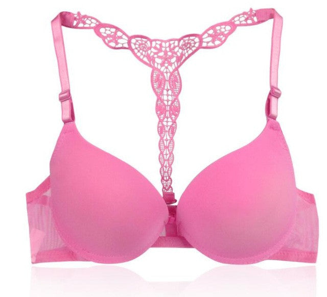 Front Closure Lace  Back Underwear Bra