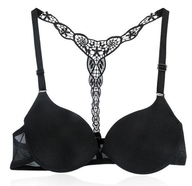 Front Closure Lace  Back Underwear Bra