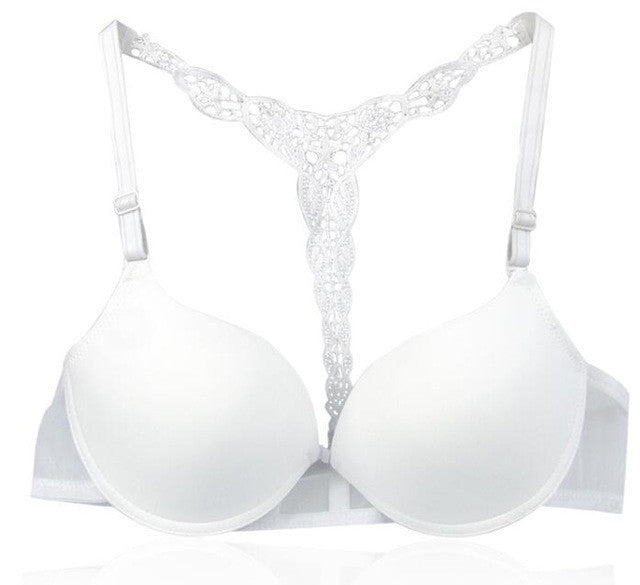 Front Closure Lace  Back Underwear Bra