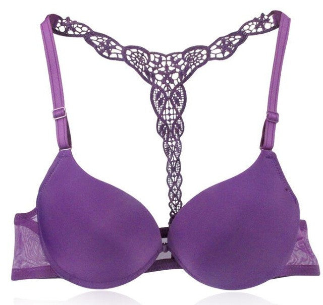 Front Closure Lace  Back Underwear Bra